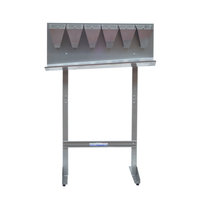 Cône d'abattage en acier inoxydable fabriqué en italie de haute qualité pour caille et Pigeons CSQ6.S
