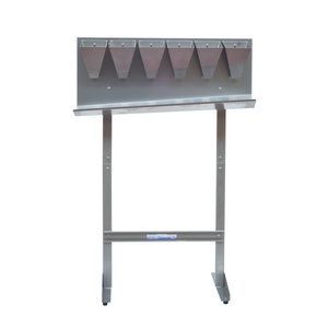 Attrezzatura per la macellazione coni per uccidere acciaio inossidabile Made in Italy alta qualità per quaglie e piccioni CSQ6.S - Product Image 2