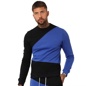 Diseño Color sólido Sudadera Buena calidad Oversized Loose Men Sudadera Venta al por mayor Manga larga Basics Algodón Mezclado - Product Image 4