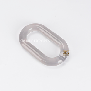 Arte de pared de eslabones de cadena de resina Multicolor hecho a mano, acento colgante decorativo moderno para el hogar para dormitorio y sala de estar - Product Image 6