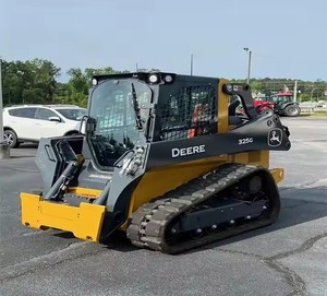 2019 para John Deere 319G Mini MINICARGADORA DE ALTO RENDIMIENTO usada hidráulica maquinaria de movimiento de tierras lista para la exportación - Product Image 4