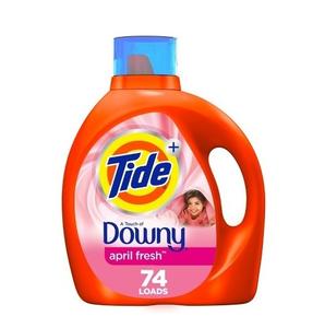 Tide Downy april Fresh He, 100 charges de détergent à lessive liquide, 154 floz - Product Image 2