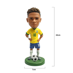 Tùy Chỉnh 2026 Mỹ Cup Bobblehead Nhựa Cầu thủ Bóng Đá Bức Tượng Bức Tượng Vẽ Tay Mô Hình Đồ Chơi Quà Tặng Cho Người hâm mộ Bức Tượng Nhỏ - Product Image 4