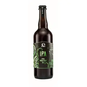 Finest IPA Beer Bold Hops Color Dorado 6.5% Vol. 750ml Notas Florales y Afrutadas