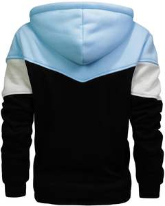 Men's Casual Winter Full Zip <b>Sherpa</b> <b>Lined</b> Hoodie Thick Fleece Jacket with Outerwear Warm and Stylish - Product Image 3