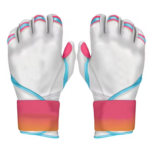 Guantes de bateo de béisbol personalizados de alta calidad Guantes de béisbol antideslizantes resistentes al desgaste - Product Image 4