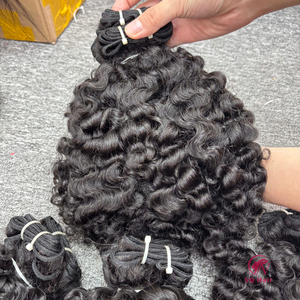 Top vente birman bouclés 100% cheveux vietnamiens bruts cheveux bouclés birmans vendeurs vente chaude de haute qualité cheveux humains vierges bruts - Product Image 6