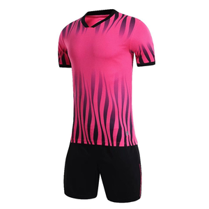 Conjuntos de Uniformes de Fútbol de Poliéster Transpirable de Secado Rápido de Alta Calidad Unisex, Ropa Deportiva de Manga Larga para Adultos, Logotipo Personalizado, Equipo Personalizado - Product Image 1