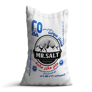 Sel de table raffiné ultra-pur de qualité supérieure Mr. Salt Sachets de vente au détail certifiés ISO Sachet de poudre NaCl de sel de mer cristal naturel - Product Image 3