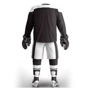 Uniforme de hockey sur glace de qualité supérieure Vêtements de sport pour hommes Respirant et léger pour hommes Matériau en polyester Fabriqué au Pakistan - Product Image 2