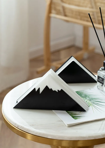 Creative Metal <b>Black</b> Mountain Design <b>Tissue</b> Napkin <b>Paper</b> Holder Customization Available in Bulk - Product Image 3