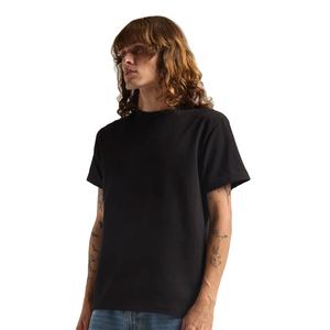 T-shirt de sport surdimensionné pour hommes T-shirt vintage de qualité supérieure T-shirt à manches courtes en coton épais et uni Petit - Product Image 1