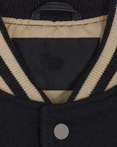 Chaquetas universitarias para hombre con logotipo personalizado de primera calidad, abrigo de invierno de lana 100%, chaqueta de béisbol universitaria para hombre, envío DDP - Product Image 3