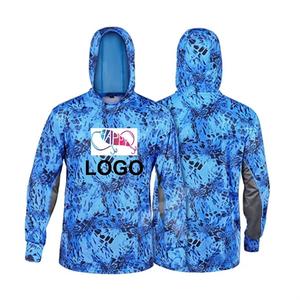 Fabricant OEM, vente en gros personnalisée de t-shirts de pêche, performance respirante, séchage rapide, fournisseur d'équipement de plein air - Product Image 2