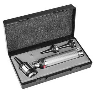 Fiber Optic Mini Pocket Otoscope with LED Light Steel Construction Electricity Powered Medical Diagnostic <b>Ear</b> <b>Scope</b> - Product Image 3