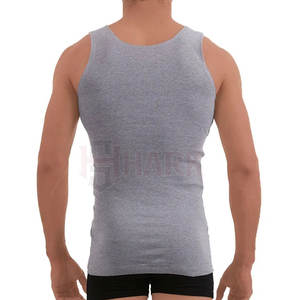 Camiseta sin mangas informal para hombre con servicio de OEM, último diseño, tejido de punto transpirable de gran tamaño, precio bajo de fabricante alto - Product Image 2