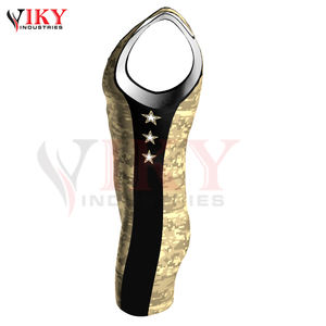 2025 Premium <b>Product</b> High Quality Professional Oem Design Sublimated Printing Wrestling Singlet Colourful Wrestling Suits - Product Image 3