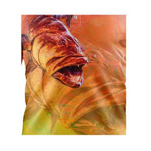 Camisa de Pesca Personalizada Sublimada de Manga Larga, Tallas Grandes, con 3 Botones y Cierre, Conjunto de Jersey de Pesca Impermeable, Cortavientos, Transpirable y Anti-UV - Product Image 5