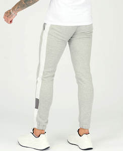 Personalizado de peso pesado holgado Fit pantalones de chándal Y2k Causal algodón poliéster Oversize Jogging pierna ancha apilados lado rayas pantalones de chándal - Product Image 3