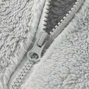 Nouvelle arrivée de sweats à capuche décontractés pour l'hiver avec fermeture éclair pour hommes, tendance, logo personnalisé, tissu polaire imprimé, teint uni-prix de gros - Product Image 4