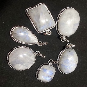 Collier pendentif œil de tigre en cristal, en argent Sterling 925, à vendre - Product Image 3