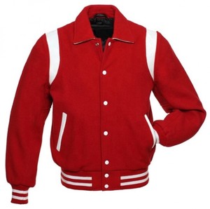 Chaqueta de hombre personalizada de alta calidad Diseño elegante de Letterman Varsity con lana Ropa de invierno de cuero genuino con material de plumón - Product Image 1