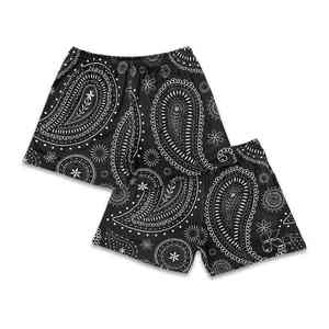 Short en coton personnalisable pour homme Ceinture élastique confortable Décontracté Motif solide Anti-rides Tailles XS-XXXL Logo numérique - Product Image 6