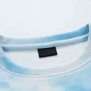 Tie Dyed hommes sweats à manches longues 100% coton uni haute qualité matériel respirant blanc personnalisé sweats pas cher prix - Product Image 4