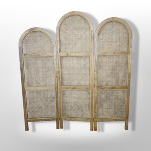 Écran de séparation pliable en bois massif sur mesure écologique Matériau durable pour la décoration intérieure - Product Image 2