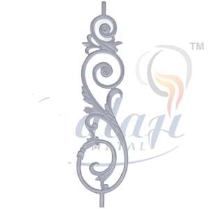 Barandilla Moderna de Hierro Fundido sin Marco, Fundición CI, Gris, Altamente Pulida, Superficie Super Shot Blast, Resistente al Agua/Óxido, Decorativa - Product Image 3