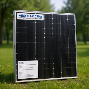 แผงโซลาร์เซลล์แบบติดตั้งบนอาคาร AESOLAR 530W - Product Image 3