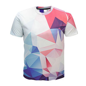 100% algodón, camiseta para hombres, ajuste suelto, impreso, venta al por mayor nueva llegada transpirable hombres sublimación camisetas de talla grande OEM - Product Image 5