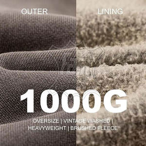 Sudadera Holgada Informal de Forro Polar para Hombre, Sudadera con Capucha Extra Grande, Cómoda y Casual para Hombre - Product Image 6