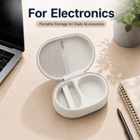 Étui personnalisé pour accessoires électroniques en EVA, boîte de rangement portable pour écouteurs, chargeurs, câbles, petits appareils, antichoc