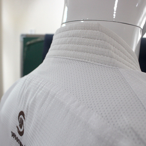 Arts martiaux de qualité supérieure porter figurine pour Halloween hommes pas cher en gros couleur noire Cobra Kai uniforme karaté uniforme - Product Image 4