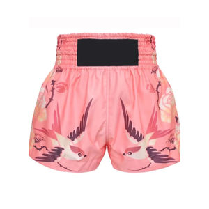 กางเกงขาสั้นสำหรับเตะมวยกางเกงขาสั้นจากปากีสถานทำจากวัสดุโพลีเอสเตอร์100% บริการผลิตตาม2023 - Product Image 5