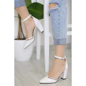 Scarpe con tacco 7 Cm bianco-8921.264. - Product Image 1