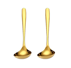 Ensemble de cuillères à soupe en laiton de la meilleure qualité pour la maison et les couverts de table Ensemble de 4 pièces avec à bas prix - Product Image 3