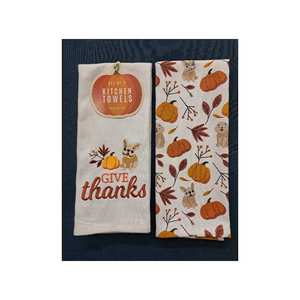 ผ้าขนหนูผ้าฝ้ายแท้ปักลายสำหรับห้องครัวพร้อมโลโก้เฉพาะบุคคล - Product Image 2