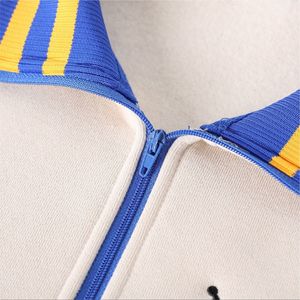 Sigma เสื้อกันหนาวซิปแขนยาวผ้าฟลีซใส่ได้ทั้งชายและหญิงผ้าคอตตอนปักลายระบายอากาศได้ดีเหมาะสำหรับฤดูหนาว100% แกมมา Rho - Product Image 3