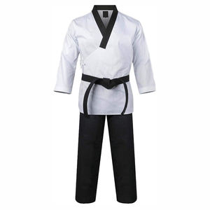 Uniforme de Karate de Algodón Personalizado de Último Modelo, Corte Regular y Costuras de Alta Calidad - Product Image 1