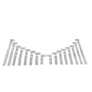 Juego de Instrumentos de Implantes de Fijación Ósea Ortopédica, Placa de Refuerzo de Acero Inoxidable Veterinaria de 4-5 mm, Juego de 16 Piezas - Product Image 5