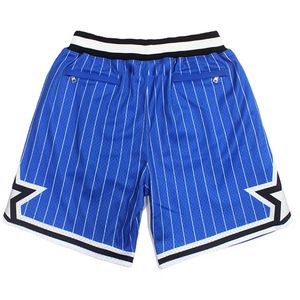 Pantalones Cortos Largos de baloncesto Miami de 5 pulgadas personalizados para hombre, jersey de malla de secado rápido forrado, estilo informal, sublimación, diseño liso en blanco lavado - Product Image 2