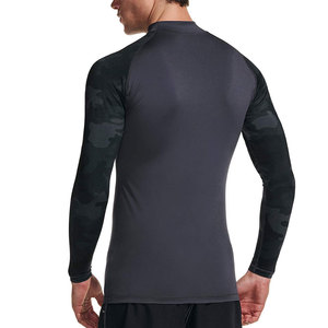 Profesional ligero gimnasio entrenamiento desgaste hombres Rash Guard transpirable diseño superior hombres Rash Guard en precio asequible - Product Image 2