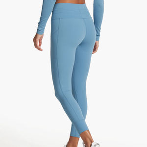 Pantalons et pantalons pour femmes mixtes en polyester Spandex de haute qualité cordon de serrage Leggings de yoga les plus vendus pour femme - Product Image 3