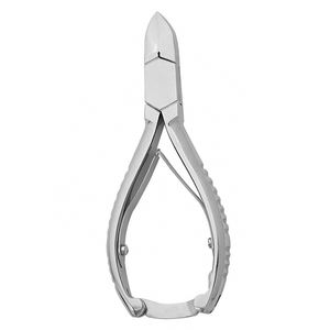 Cortador de uñas resistente de alta calidad con doble resorte mango liso encarnado cortadores de uñas herramienta de manicura y pedicura - Product Image 6