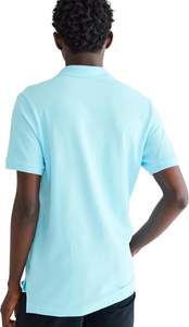 Camiseta Polo elástica con logotipo personalizado para hombre, camiseta polo cómoda de LICRA y algodón, venta al por mayor - Product Image 6