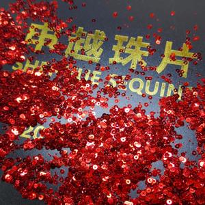 Sparkly <strong>Red</strong> <strong>Sequins</strong> for DIY Projects, Clothing Embellishment, and Decoration - Product Image 1