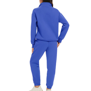 Outdoor Wear <b>Fleece</b> Cotton Sportswear Winter Tracksuits 2025 Customized logo Printing Tracksuit for Men's - Product Image 2