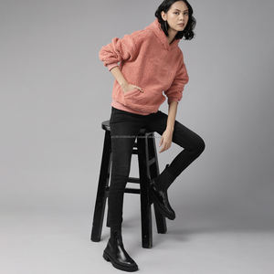 Sudaderas con Capucha Largas de Alta Calidad para Mujer Fit2Fight con Insignia, Diseño Personalizado, Corte Holgado, Servicio OEM - Product Image 4